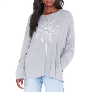 NWT Show Me Your Mumu Revolve Palm Tree Sweater